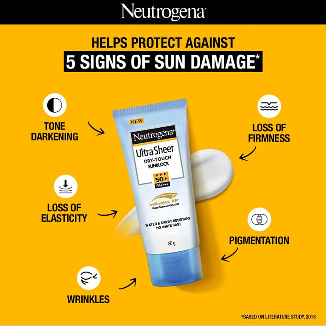 Neutrogena Ultra Sheer Dry Touch Sunscreen Spf 50+