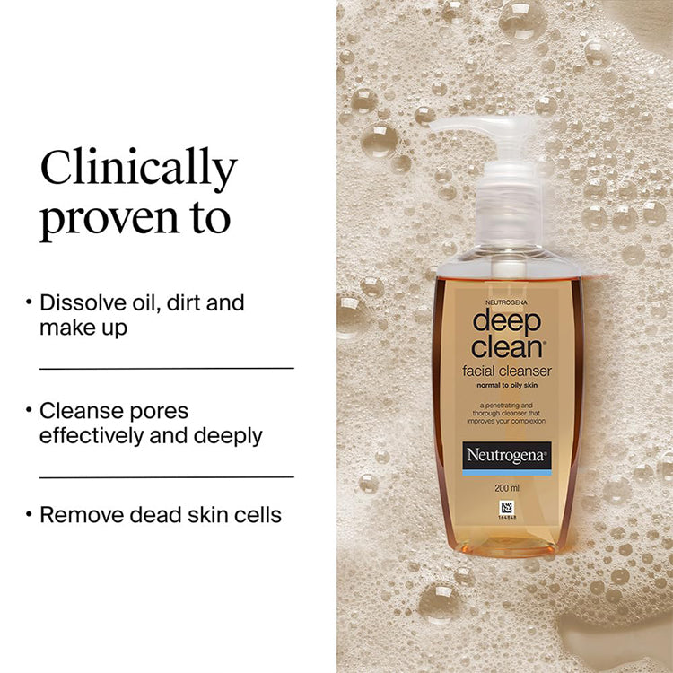Neutrogena Deep Clean Facial Cleanser