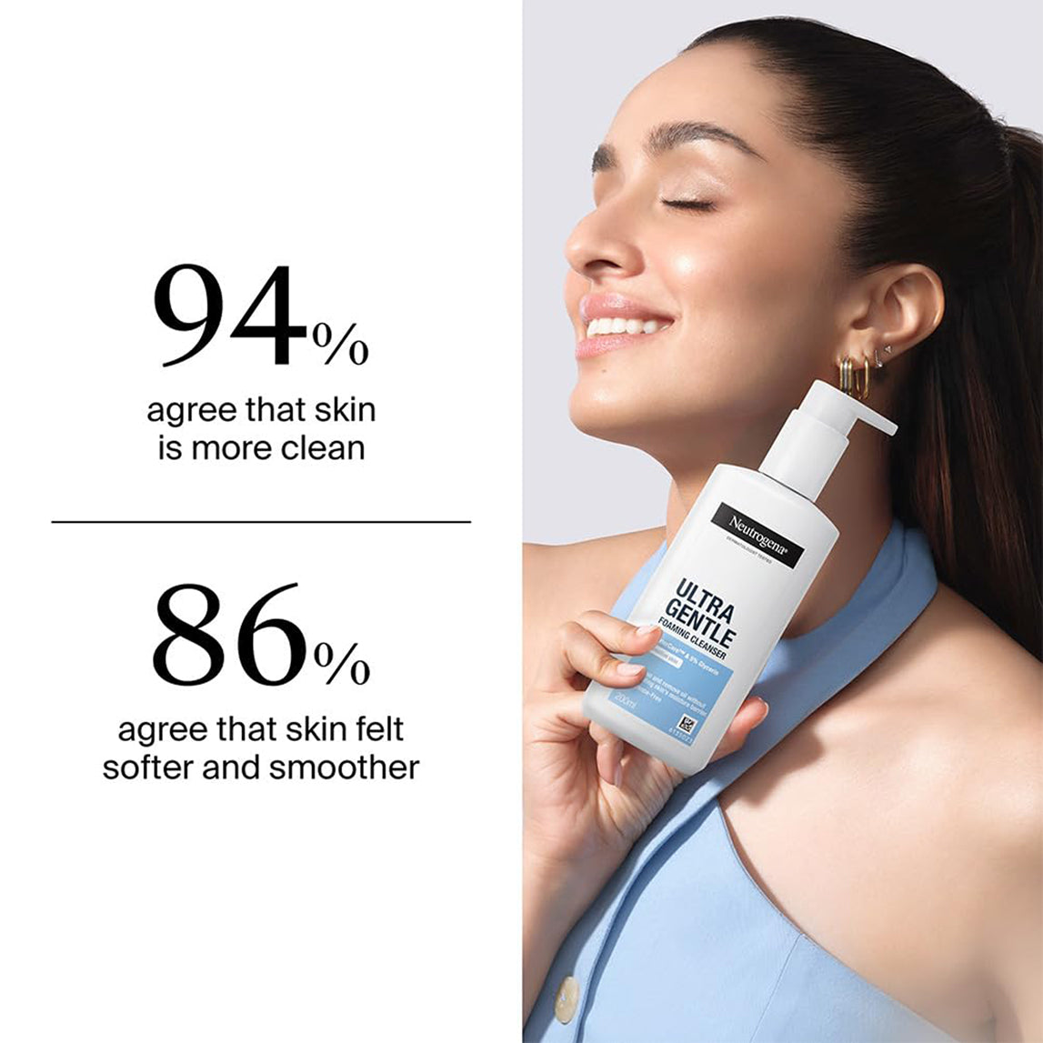 Neutrogena Ultra Gentle Daily Cleanser For Oily Skin 200Ml