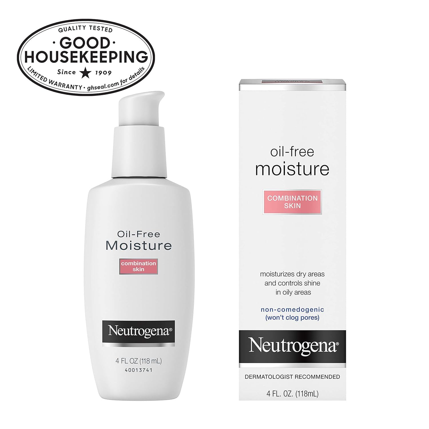 Neutrogena Oil Free Moisture Combination Skin 118Ml