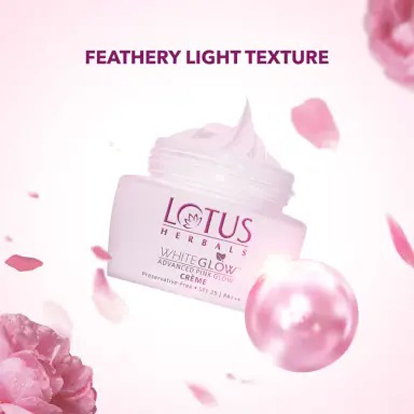 Lotus Whiteglow Advanced Pink Glow Creme