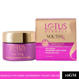 Lotus Herbals Y Youthrx Anti Ageing Nourishing Night Cream For Women