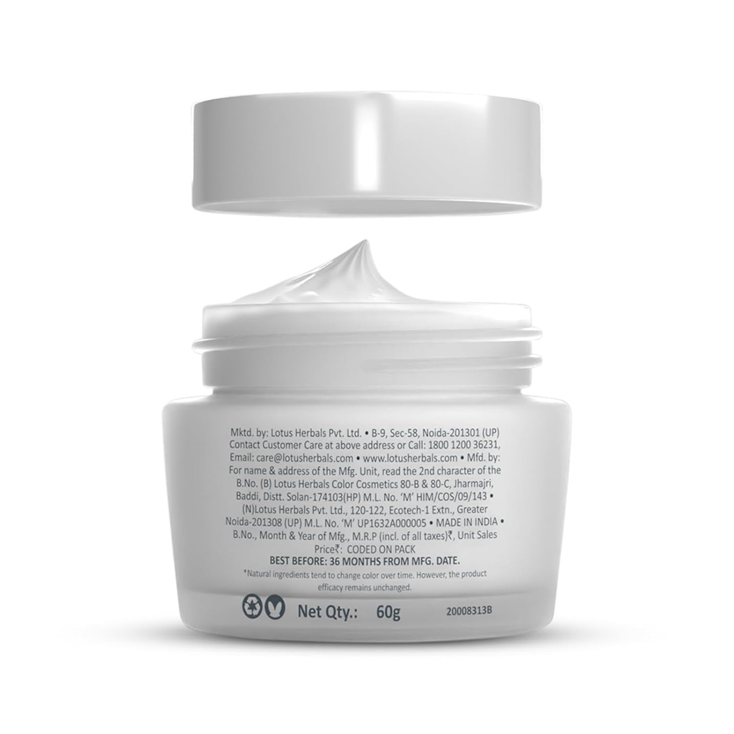 Lotus Herbals Whiteglow Skin Brightening & Nourishing Night Cream
