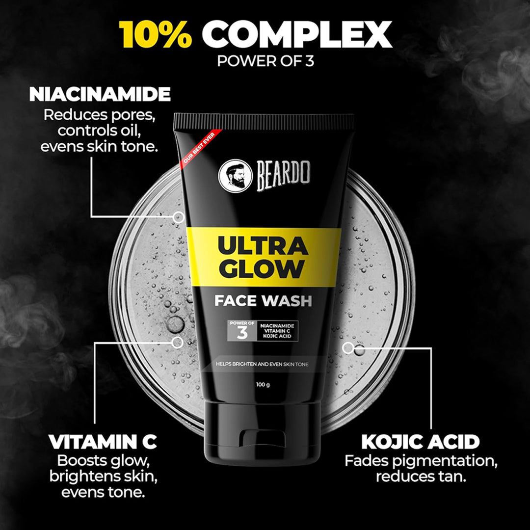 Beardo Ultraglow Facewash For Men 100Ml