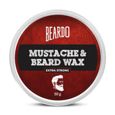 Beardo Beard & Mustache Wax - Extra Strong 50G