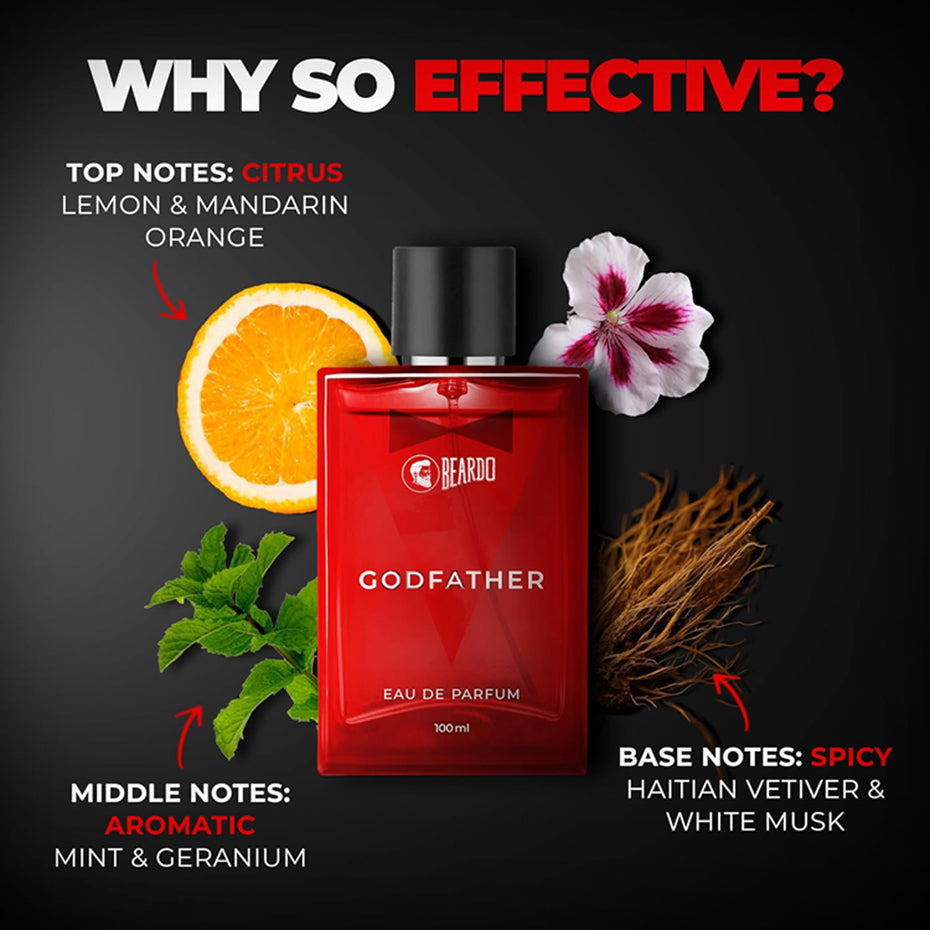 Beardo Godfather Perfume Edp 100Ml