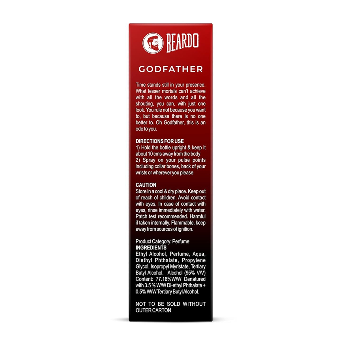 Beardo Godfather Perfume Edp 100Ml