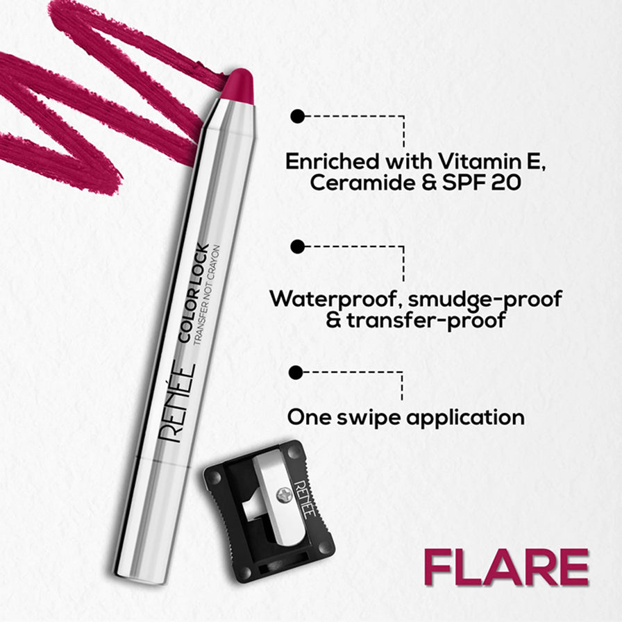 Renee Cosmetics Colorlock Transfer Not Crayon