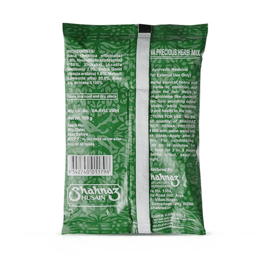Shahnaz Husain Power Henna Precious Herb Mix