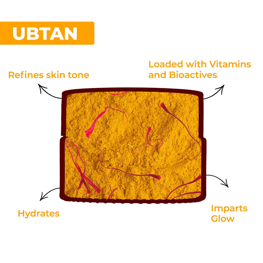 Good Vibes De-Tan Glow Ubtan Day Cream Spf 30