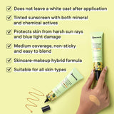 Quench Bravocado Daily Defense Tinted Sunscreen Spf 50 Pa+++ 50Ml