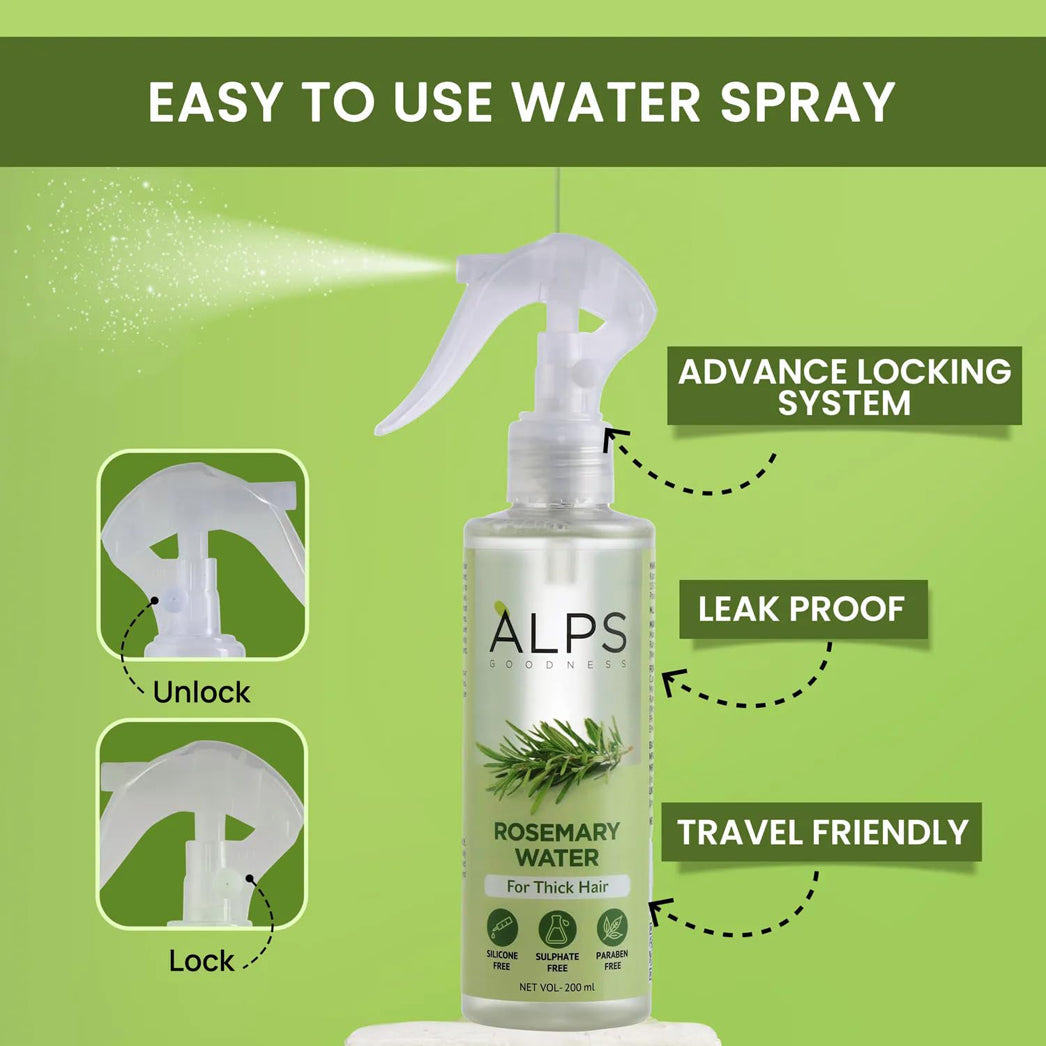Alps Rosemarry Water For Thick Hair 200Ml
