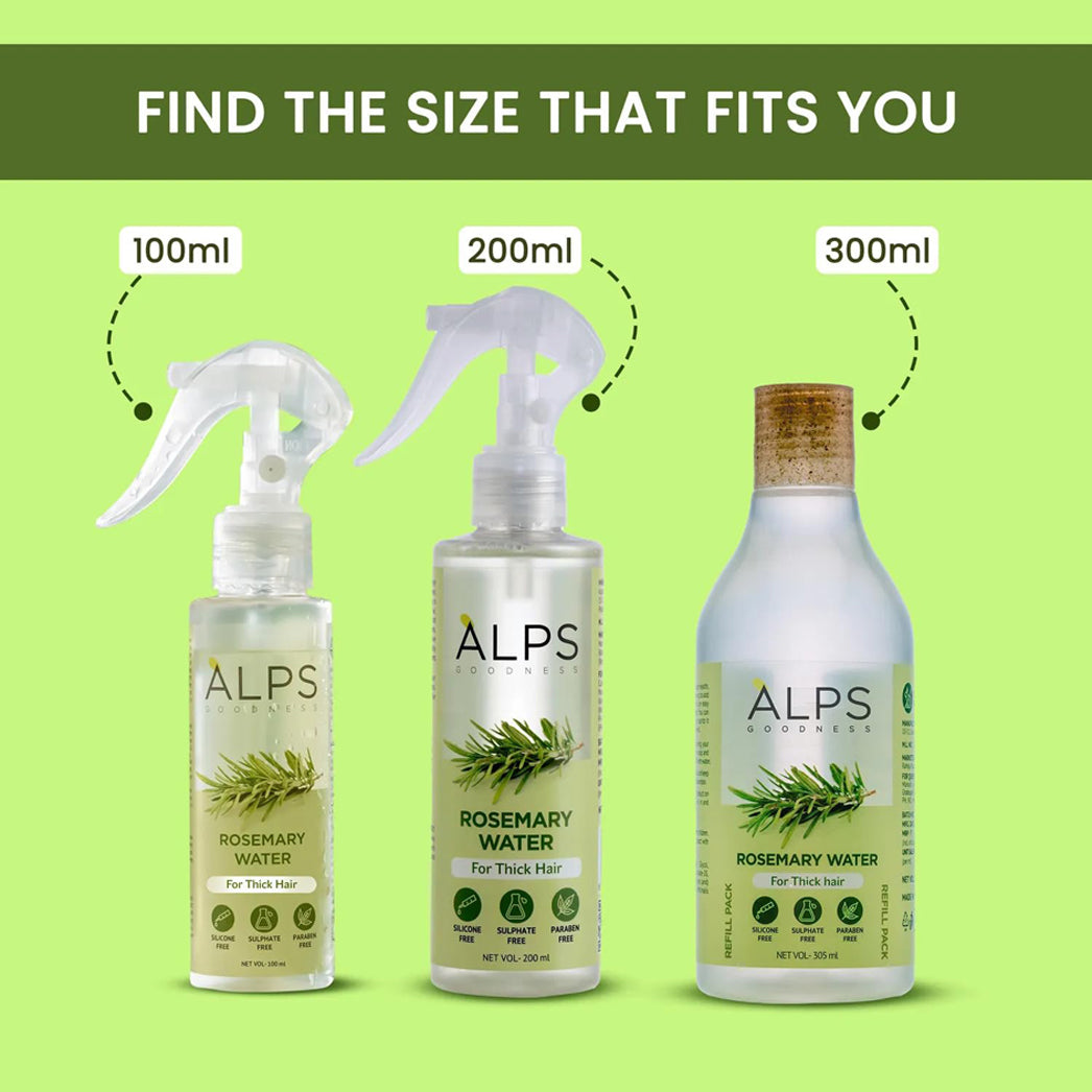 Alps Rosemarry Water For Thick Hair 200Ml