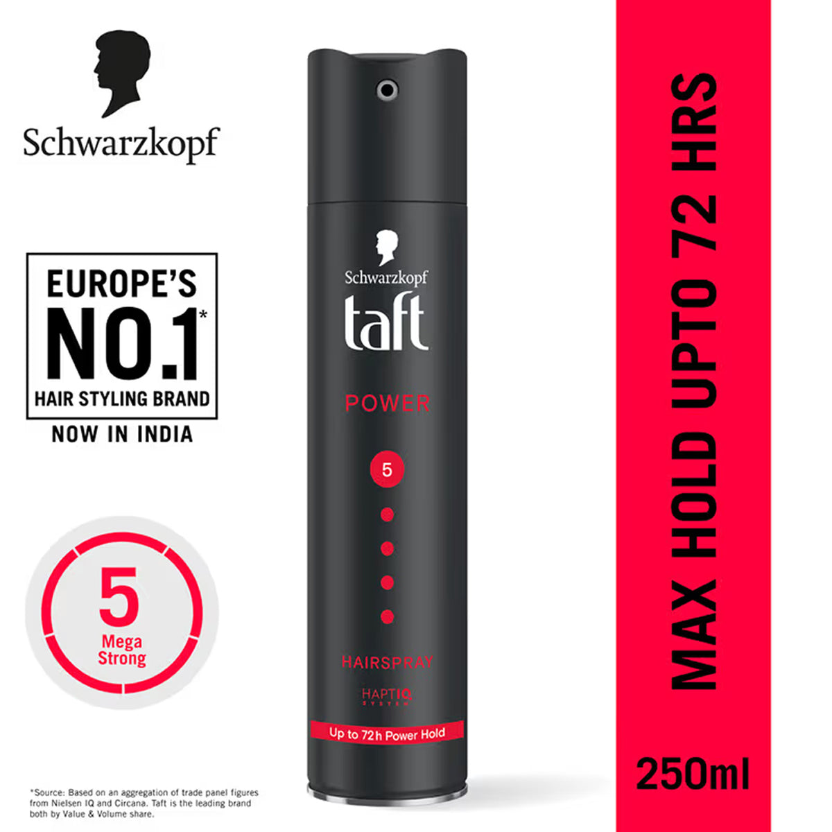 Schwarzkopf Taft Hairspray For Power Hold