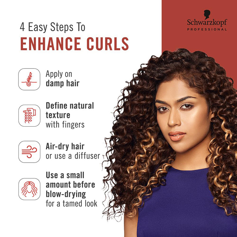 Schwarzkopf Professional Osis+ Bounty Balm Rich Curl Cream 150Ml