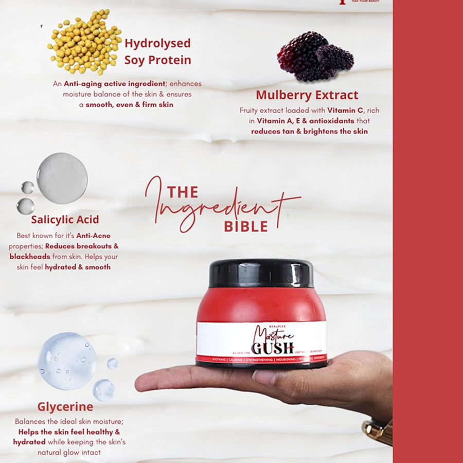 Beauflex Flex Your Beauty Moisture Gush Light Weight Gel Moisturizer 100Ml