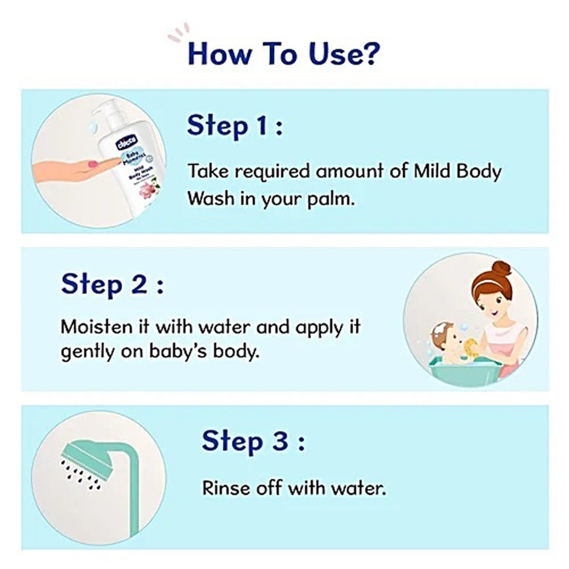 Chicco Baby Mild Bodywash Refresh