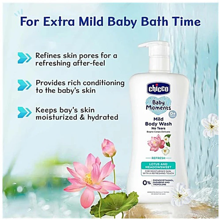 Chicco Baby Mild Bodywash Refresh