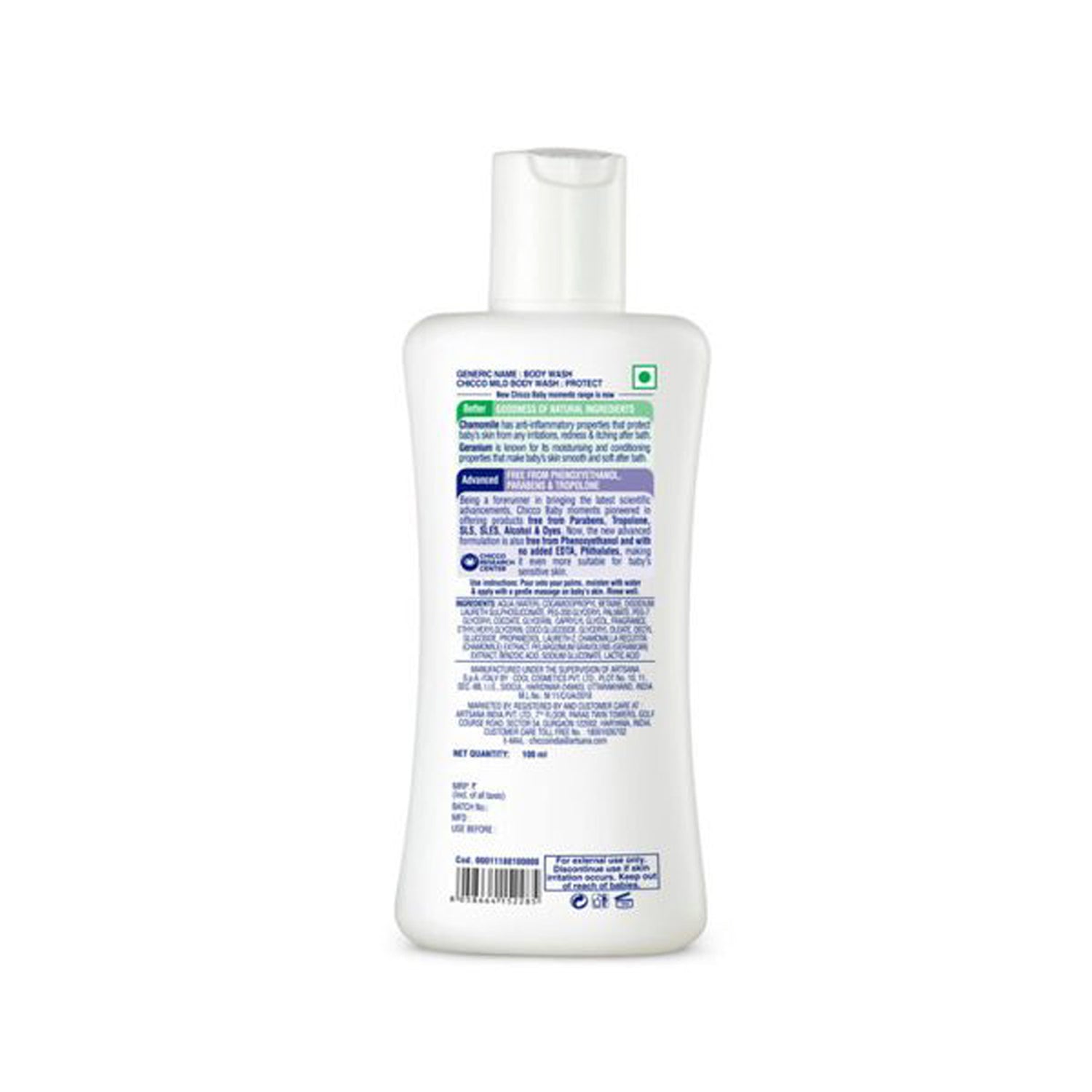 Chicco Baby Mild Bodywash Protect