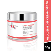 O3+ Shine & Glow Meladerm Gel Cream Spf 30 Niacinamide + Hyaluronic Acid