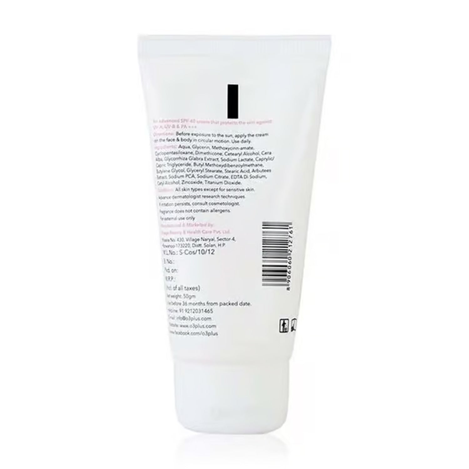 O3+ Meladerm Cream Spf40 Dermal Zone 50G