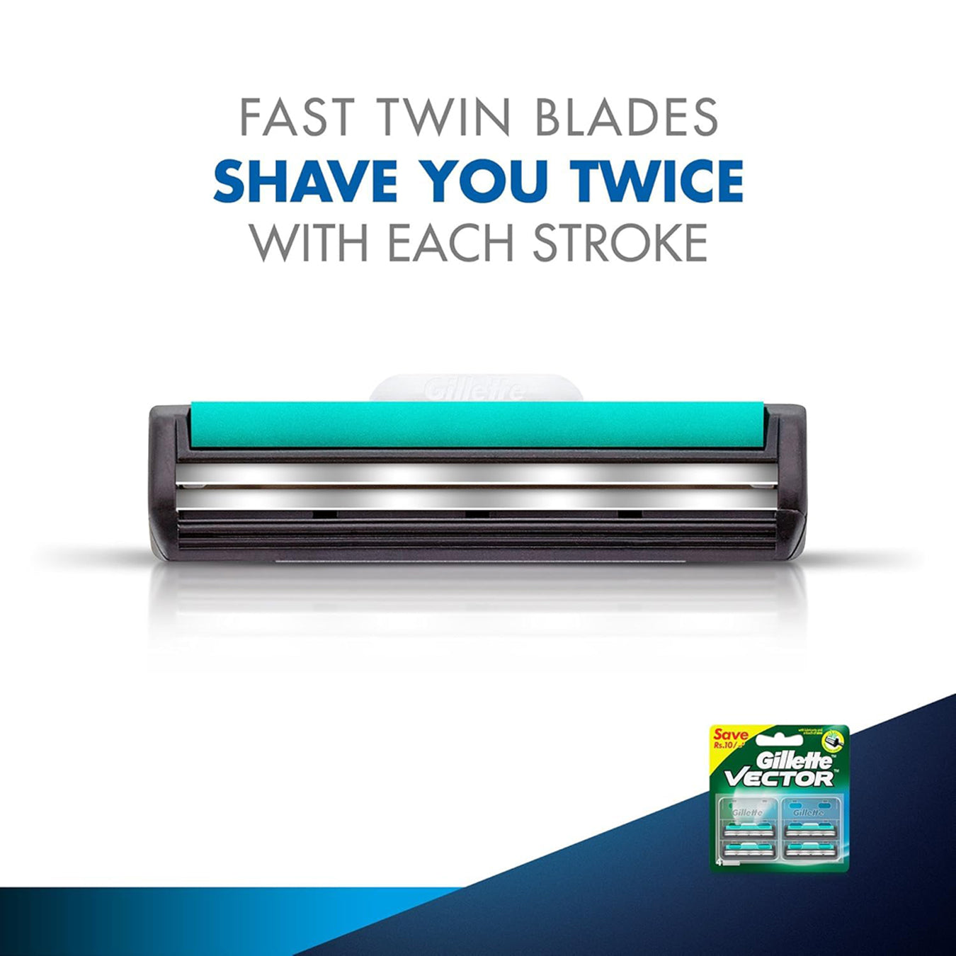 Gillette Vector+ 4N Cartridges