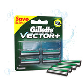 Gillette Vector+ 4N Cartridges