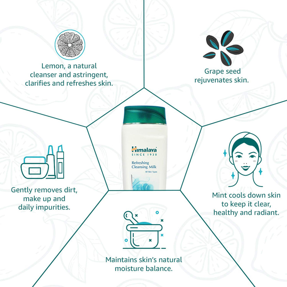 Himalaya Refreshing Cleansing Milk 100Ml