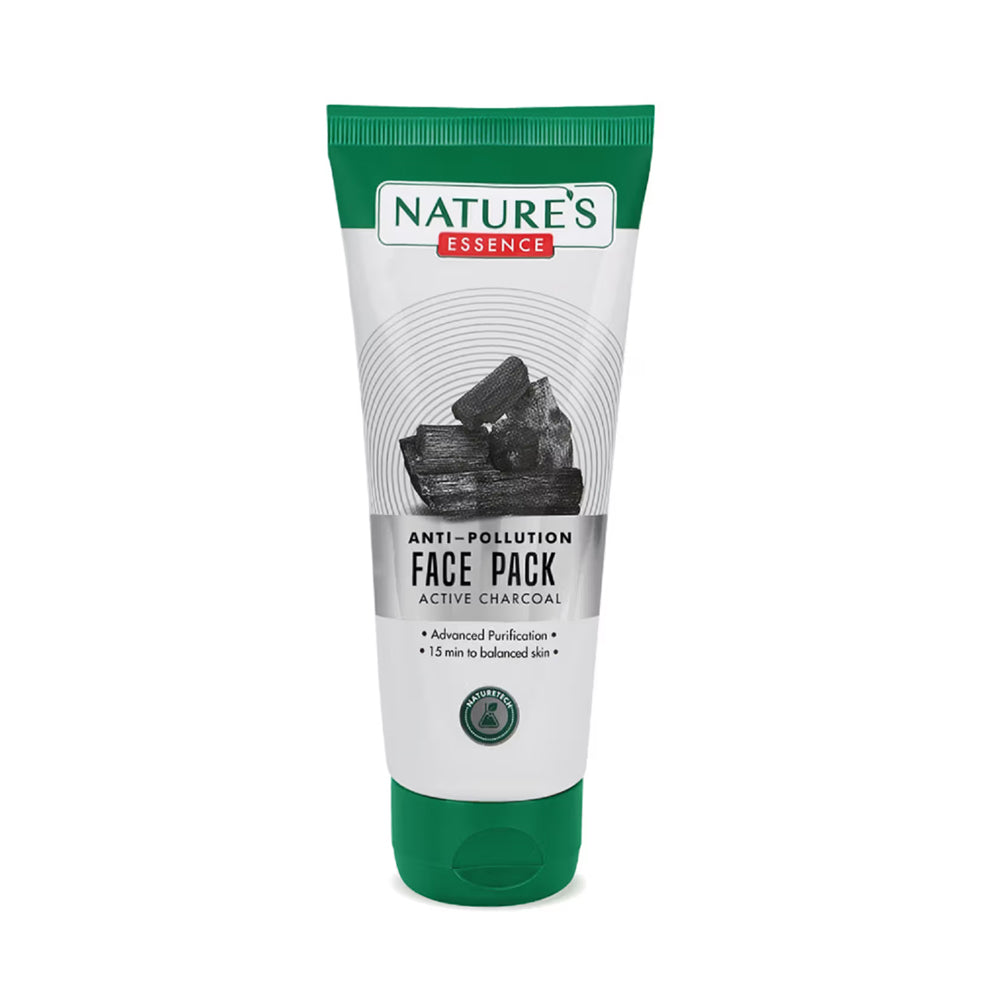 Natures Essence Anti Pollution Charcoal Face Scrub(50G)