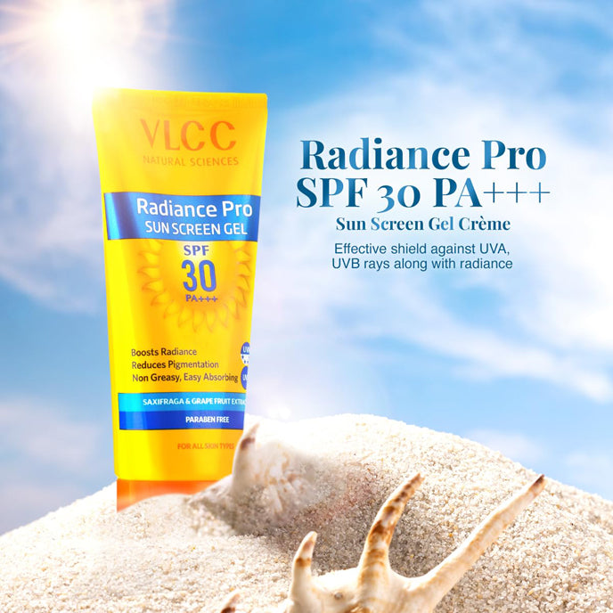 Vlcc Radiance Pro Spf 30 Pa+++ Sunscreen Gel