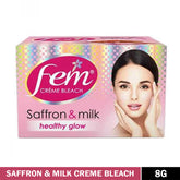 Fem Salon Professional Creme Bleach Saffron & Milk