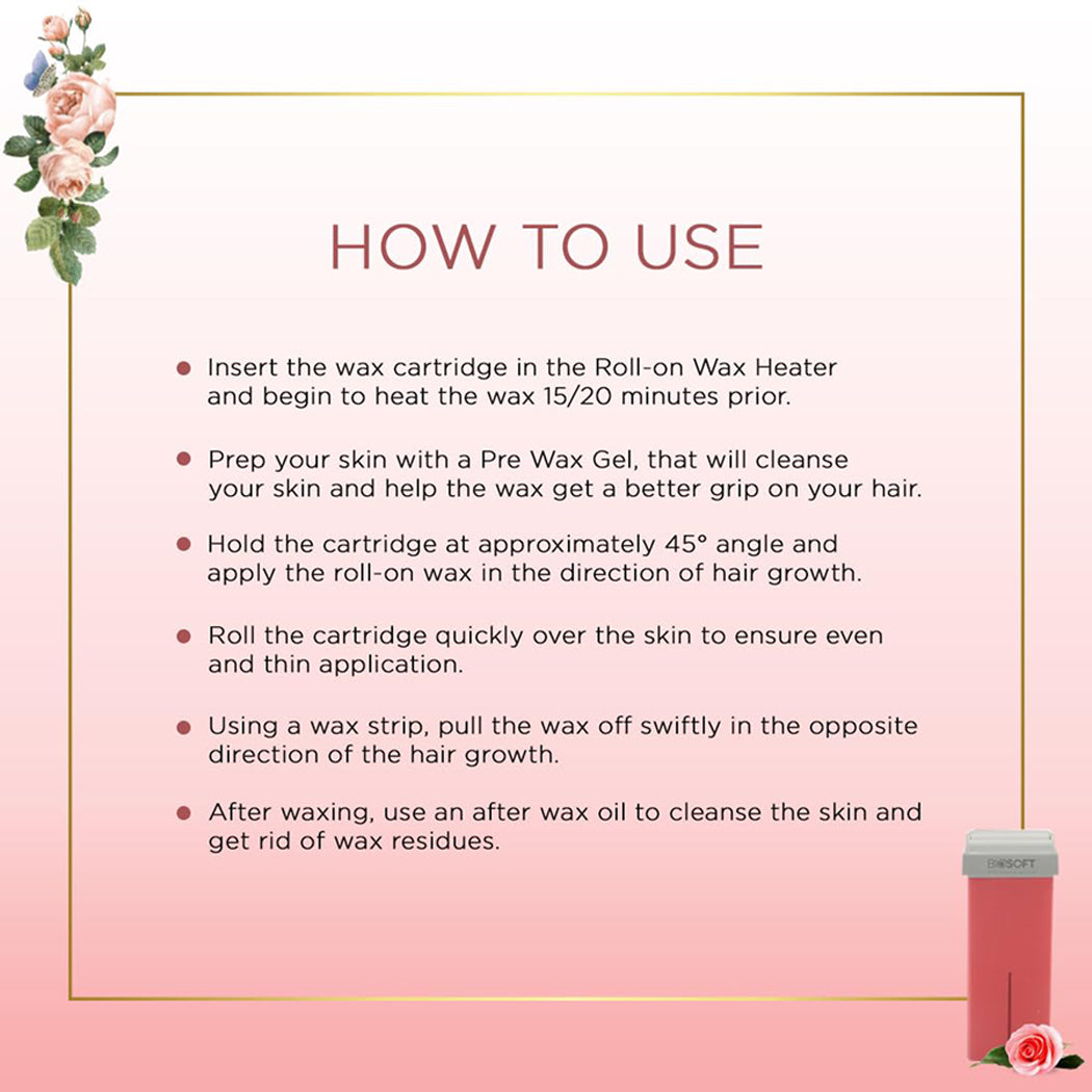 Biosoft Pink Creme Wax 100Ml