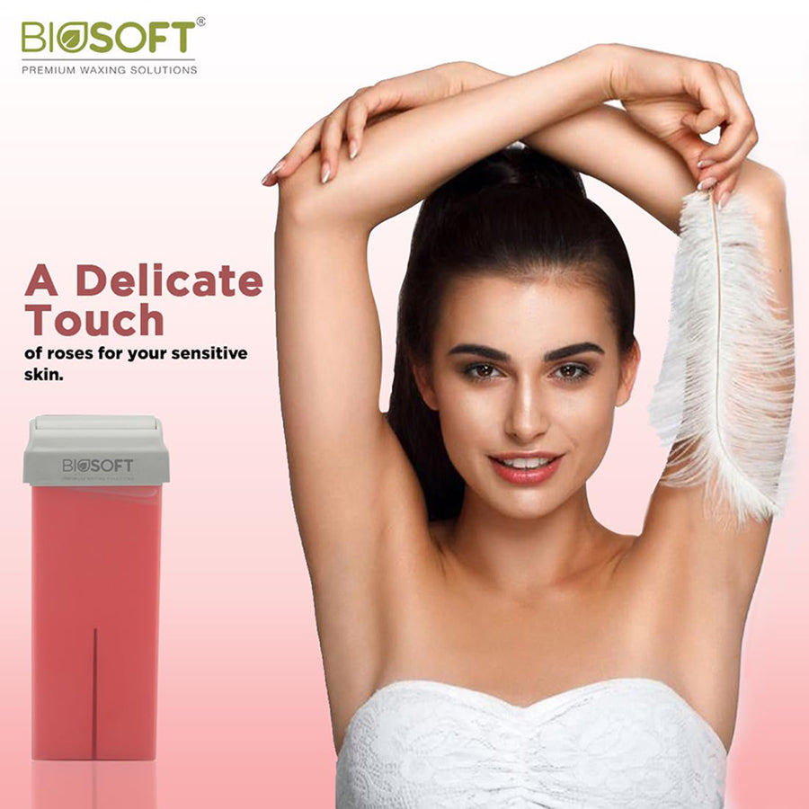 Biosoft Pink Creme Wax 100Ml