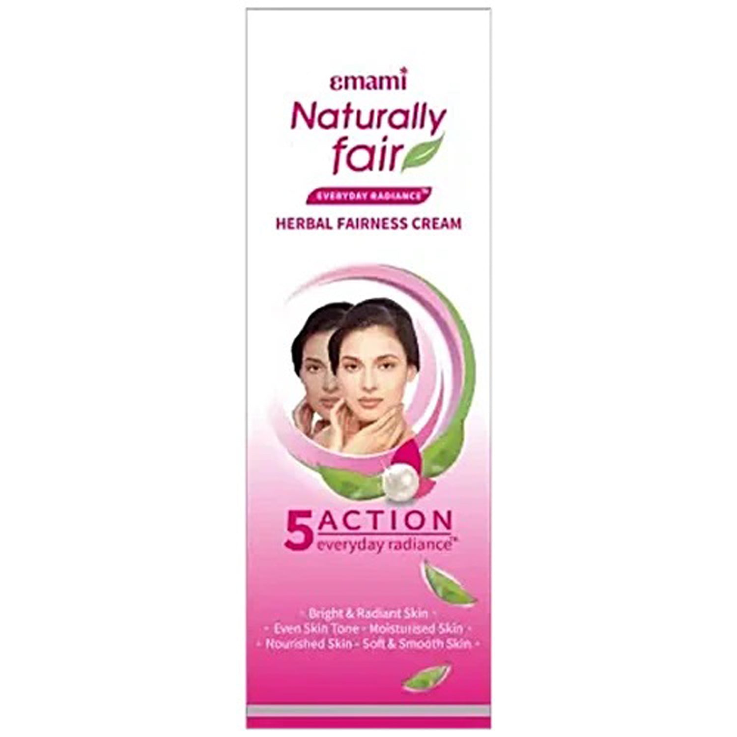 Emami Naturally Fair Herbal Fairness Cream 5 Action