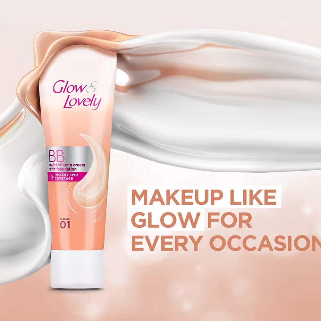 Fair & Lovely Glow & Lovely Bb Multi-Vitamin Cream 01