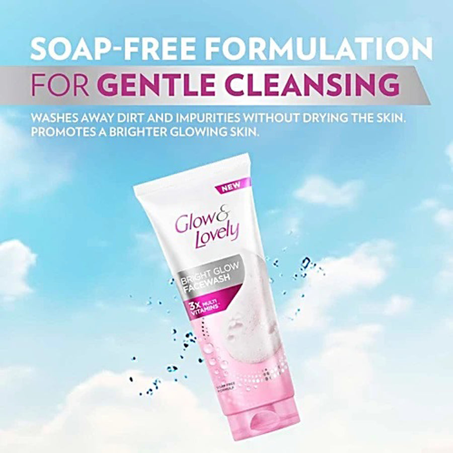 Fair & Lovely Glow & Lovely Bright Glow Facewash