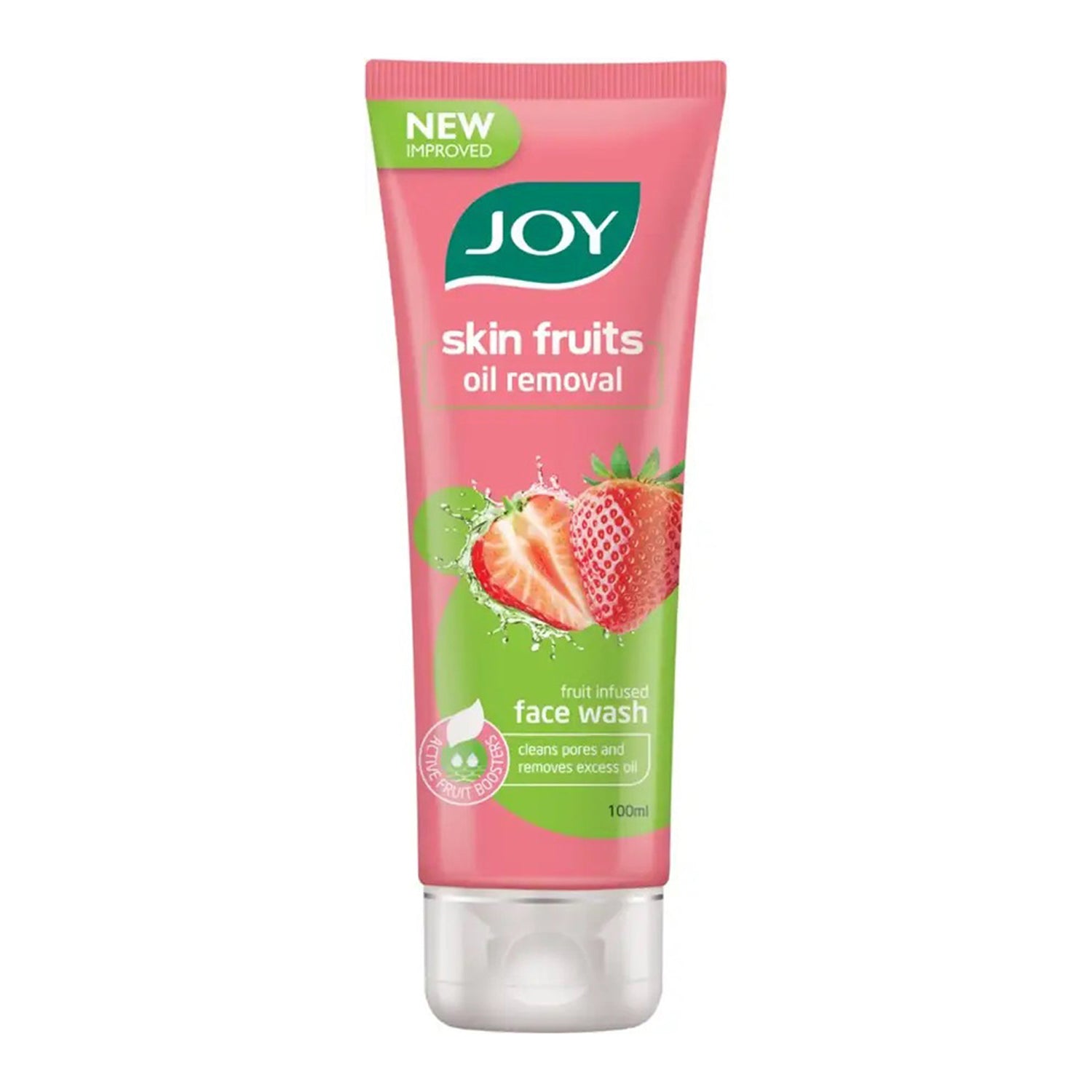 Joy Skin Fruits Oil Removal Fruit Infused Strawberry Face Wash 100Ml