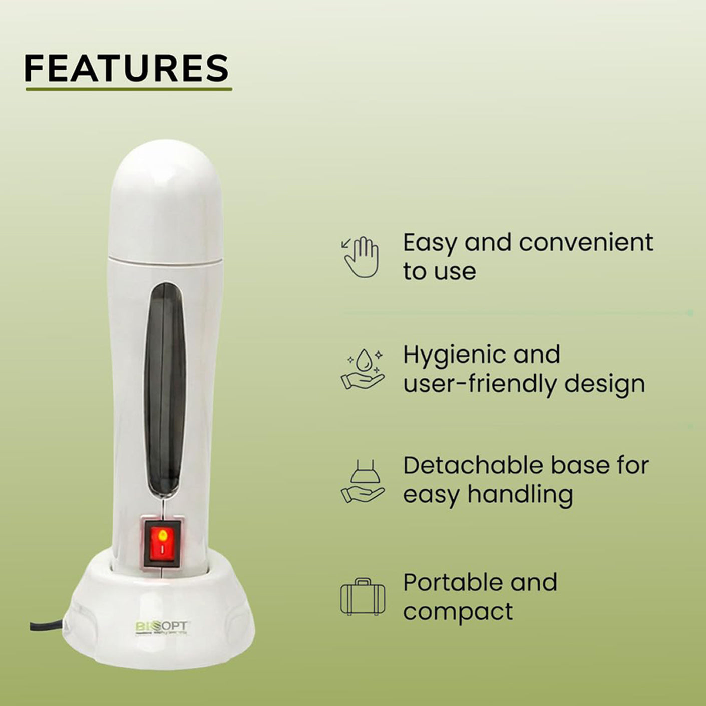 Biosoft Roll On Wax Heater