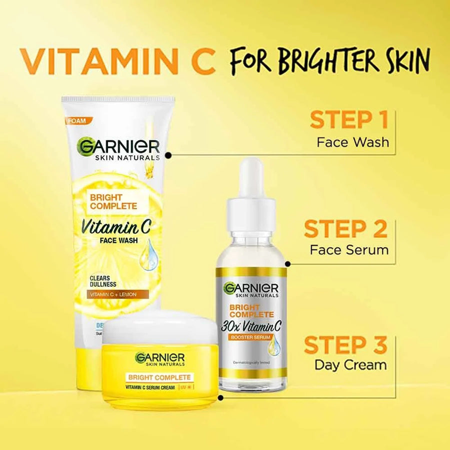 Garnier Bright Complete Vitamin C Facewash