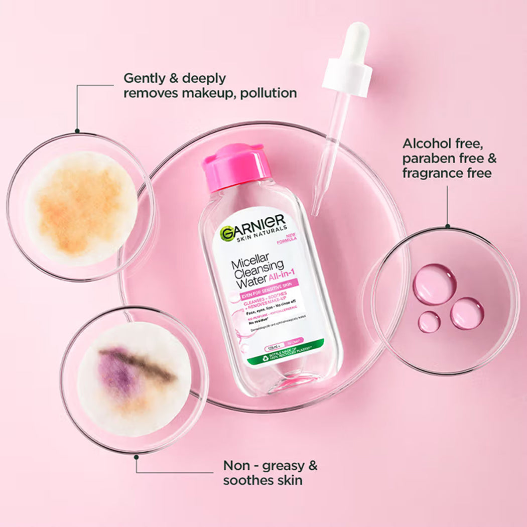 Garnier Micellar Cleansing Water For Even For Sensitive Skin