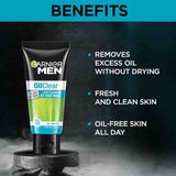 Garnier Men Oil Clear Clay D - Tox Facewash