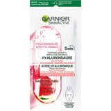 Garnier 5 Min Replumping Ampoule Mask For Dry Skin 1Per Hyaluronic Acid & Watermelon 15G