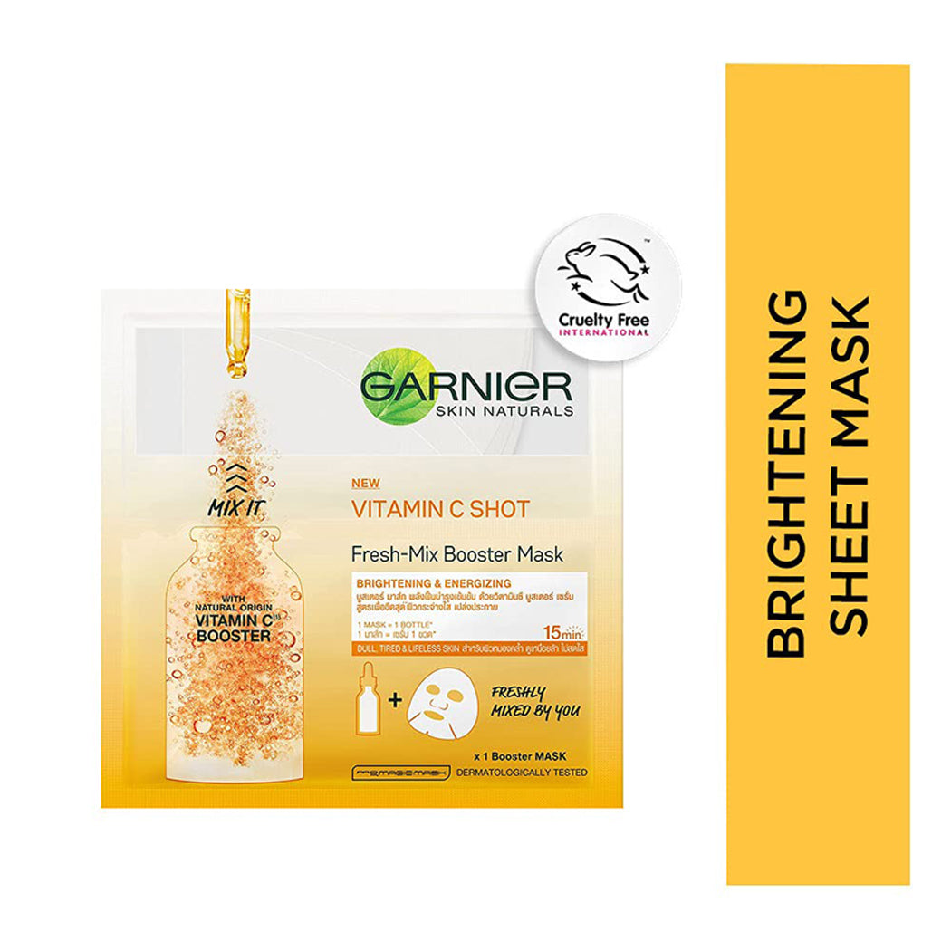 Garnier Fresh Mix Vitamin C Serum Sheet Mask 33G