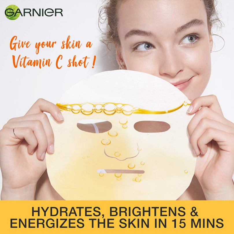 Garnier Fresh Mix Vitamin C Serum Sheet Mask 33G