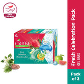 Fiama Celebration Gel Bar Family Pack Of 3