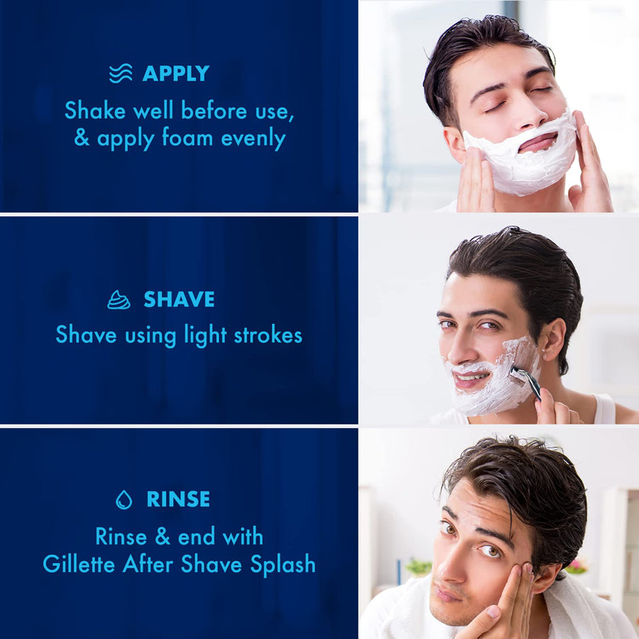 Gillette Regular Shave Foam