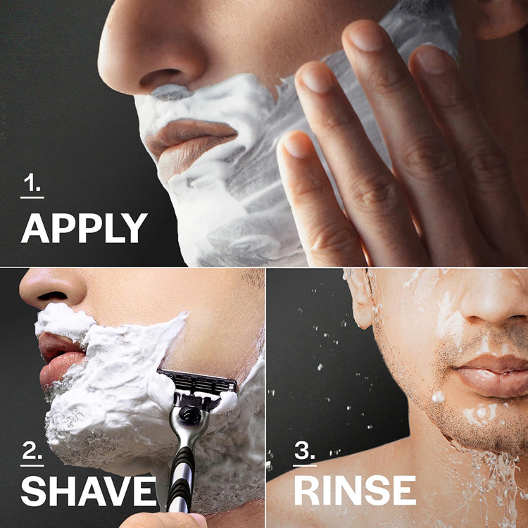 Gillette Shaving Foam With Charcoal 196G