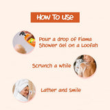 Fiama Shower Gel Peach & Avocado Moisturised Conditioners 500Ml