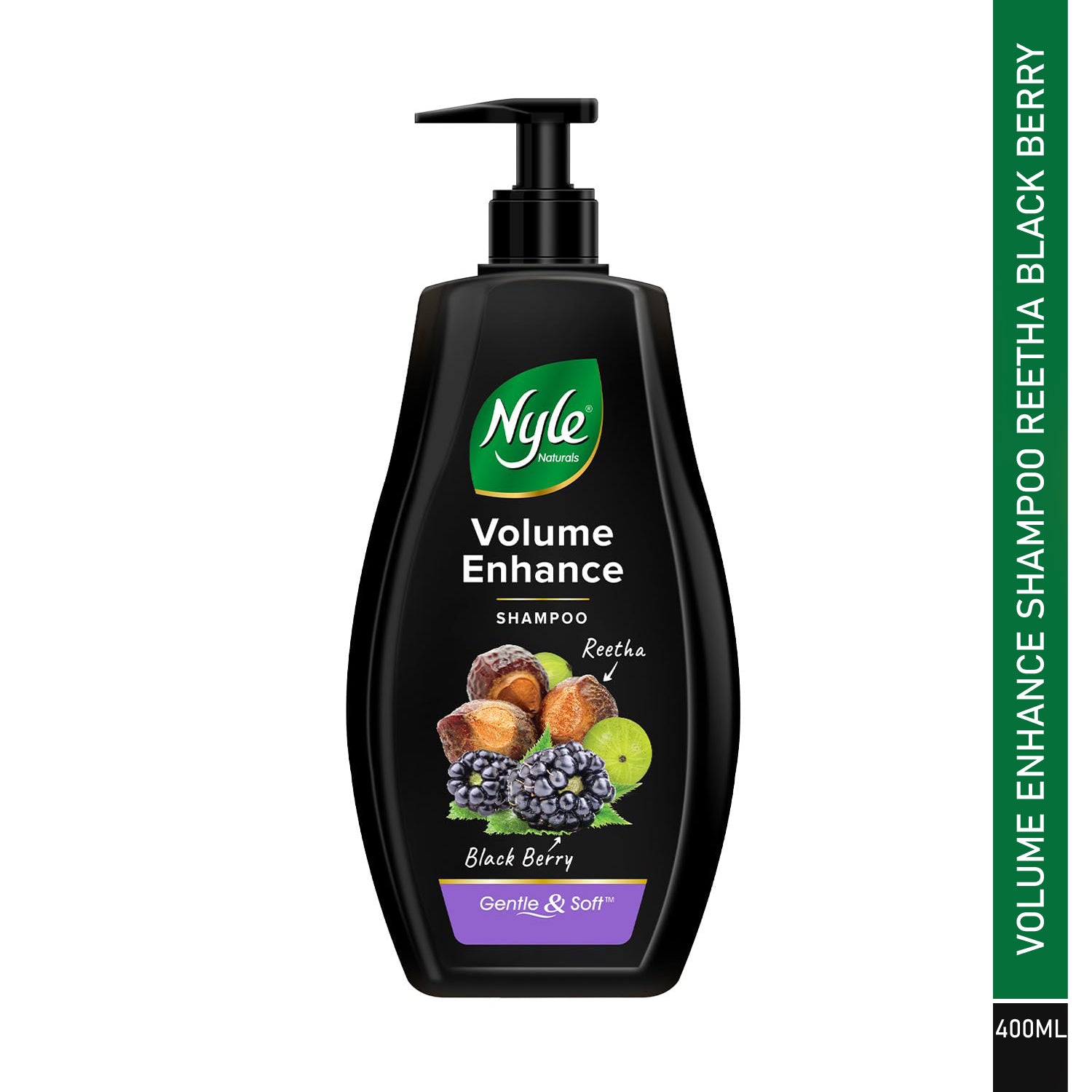 Nyle Volume Enhance Shampoo Reetha Black Berry