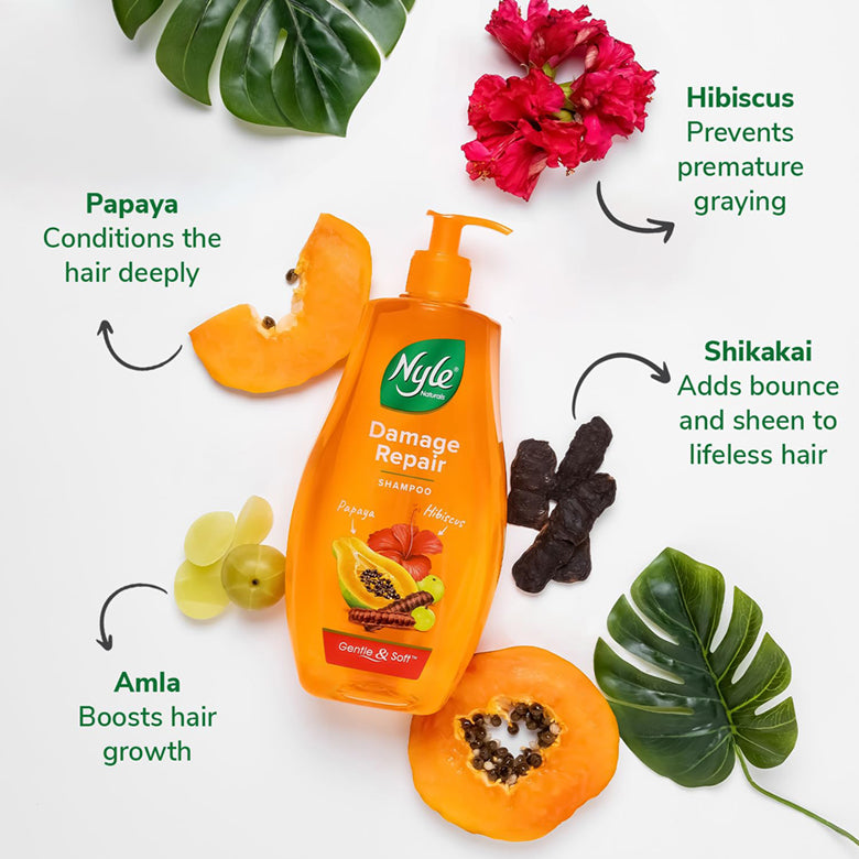 Nyle Damage Repair Shampoo Hibiscus Papaya